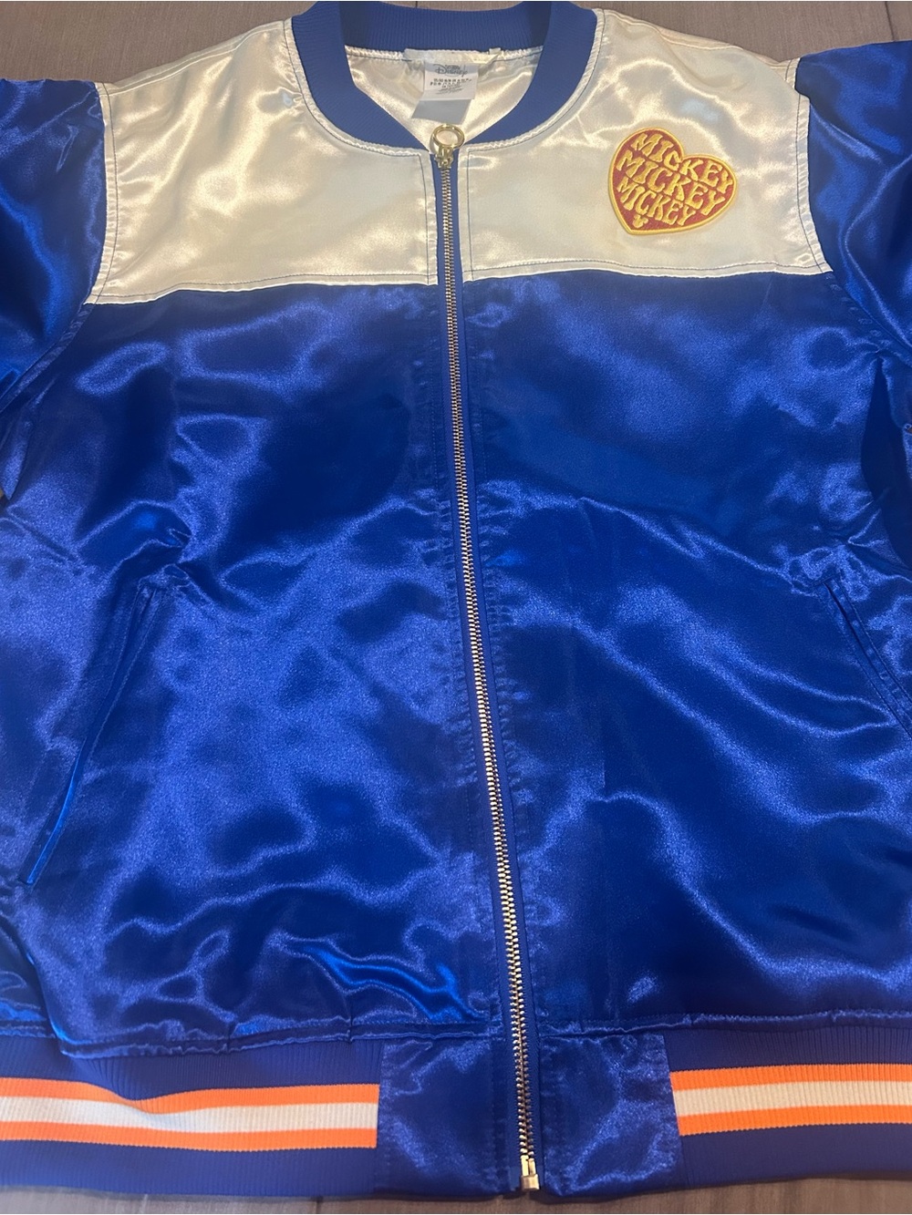 Disney satin bomber jacket